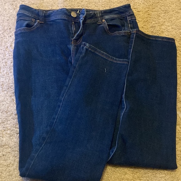 Long dark wash jeans - Picture 2 of 3
